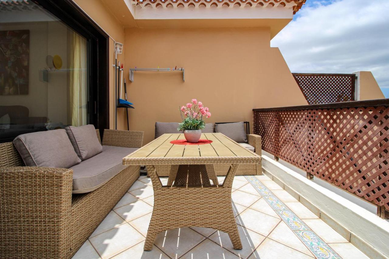 Beautiful Penthouse Apartment With Heated Swimming Pool Golf Del Sur サンミゲル・デ・アボナ エクステリア 写真